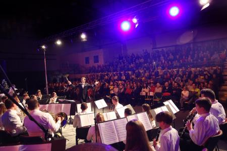 49.božično novoletni koncert Godbe Cerknica z gosti 69 Foto Ljubo Vukelič